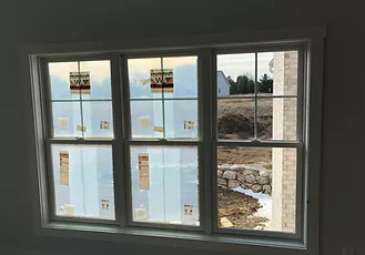 newly constructed window