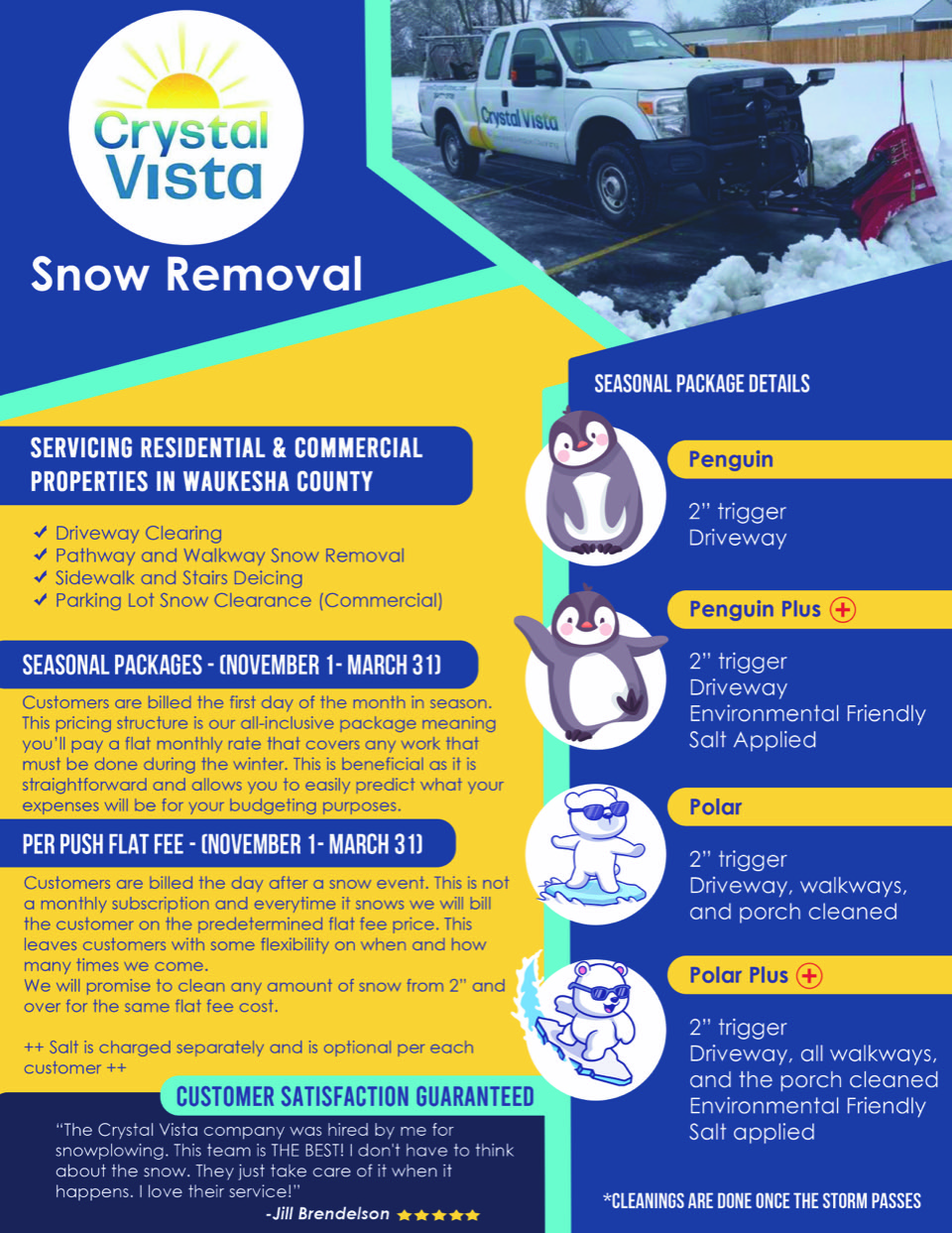 snow removal service package details